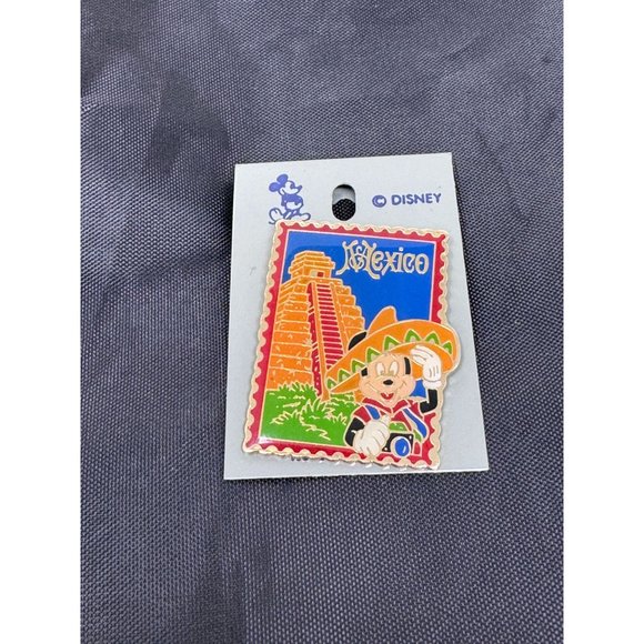 Epcot 15th Anniversary Stamp Series Disney Pin Mexico‎ Mickey - Picture 6 of 6